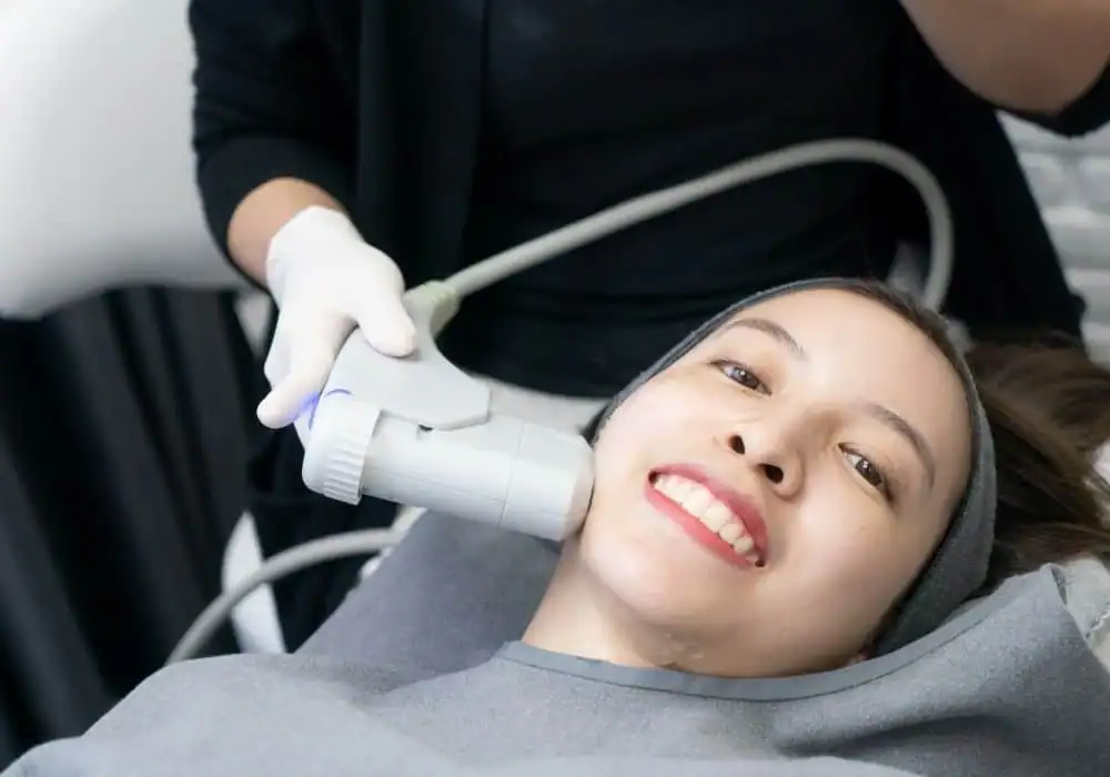 HIFU treatment Hertford in progress