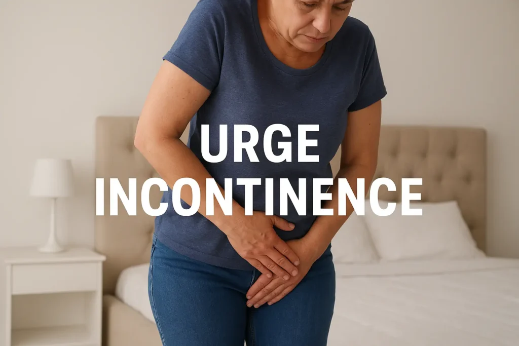 how to manage urge incontinence Hertford symptoms