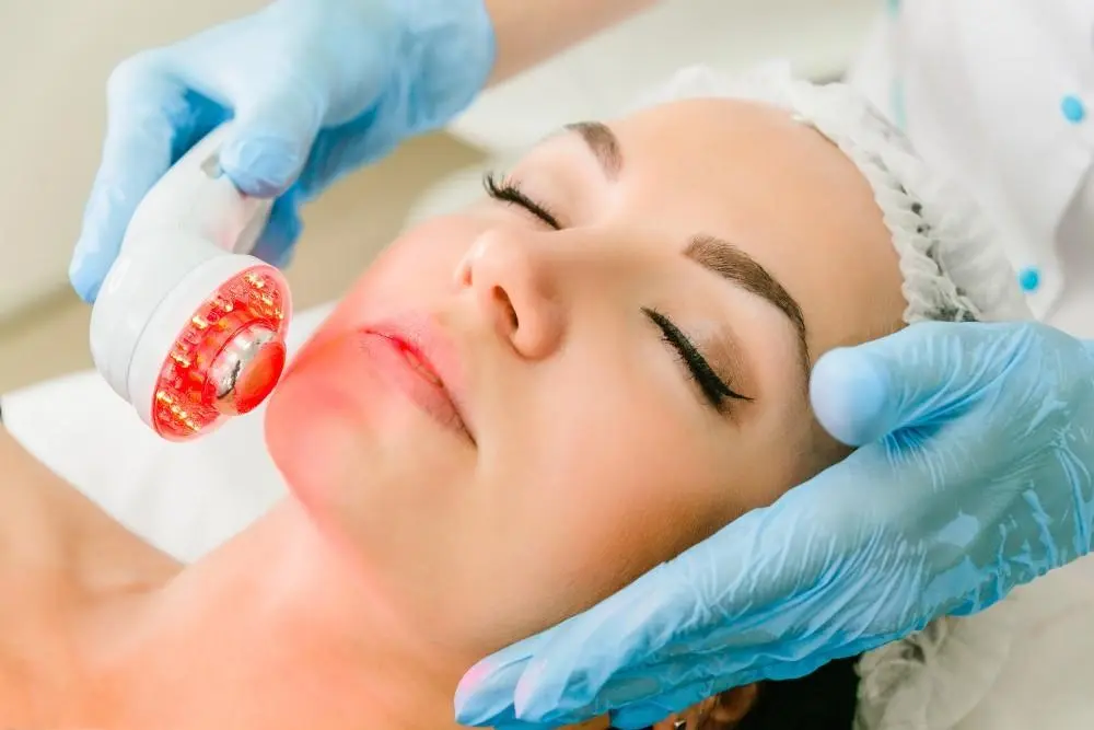 woman having non-surgical Morph8 treatment Hertford