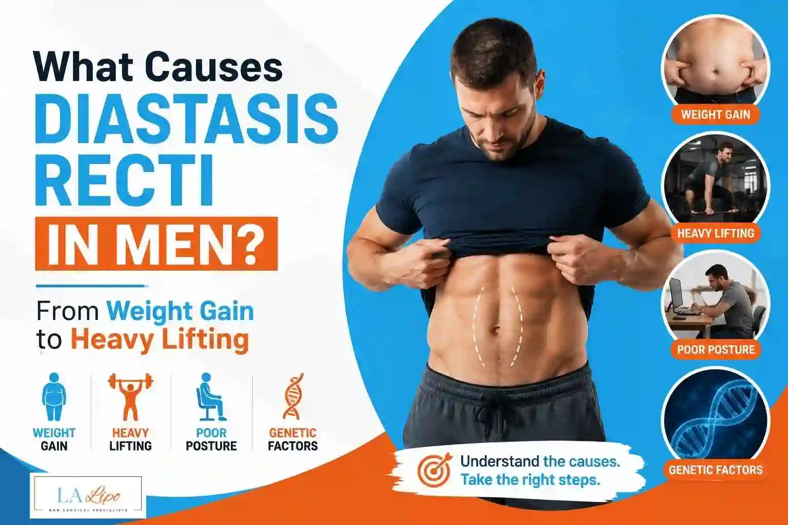 What Causes Diastasis Recti in Men? From Weight Gain to Heavy Lifting Hertford